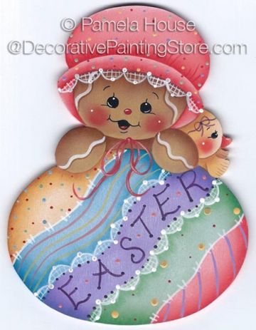 Easter Ginger Baby by Pamela House - PDF DOWNLOAD